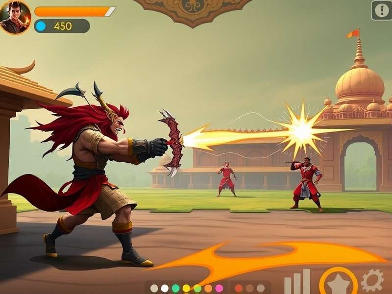 Lively Ginger Warrior combat screenshot